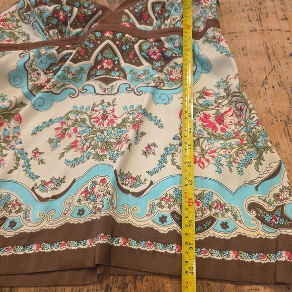 NICOLE MILLER Vtg Y2K Babydoll Boho Top Cottagecore Romantic Feminine Sz 12 - Picture 8 of 8